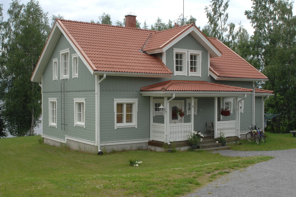 Экстерьер. Покрашенные объекты