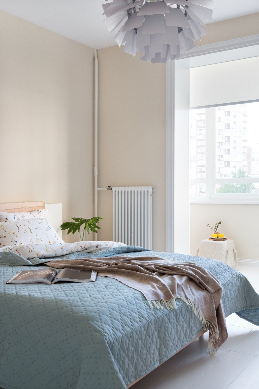 Скандинавский минимализм в белых тонах