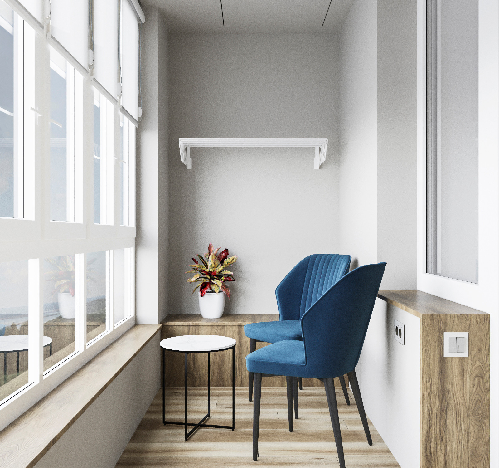 Проект 3-х комнатной квартиры для молодой семьи