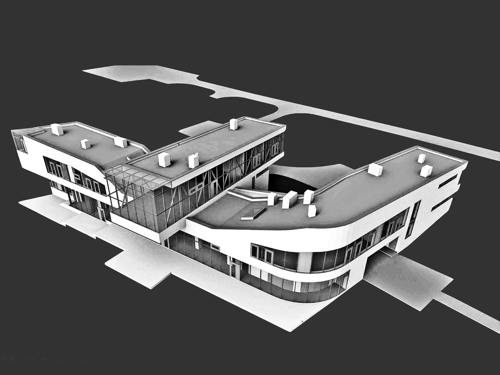 Обложка проекта: Индивидуальны жилой дом в коттеджном поселке «Пчелка»