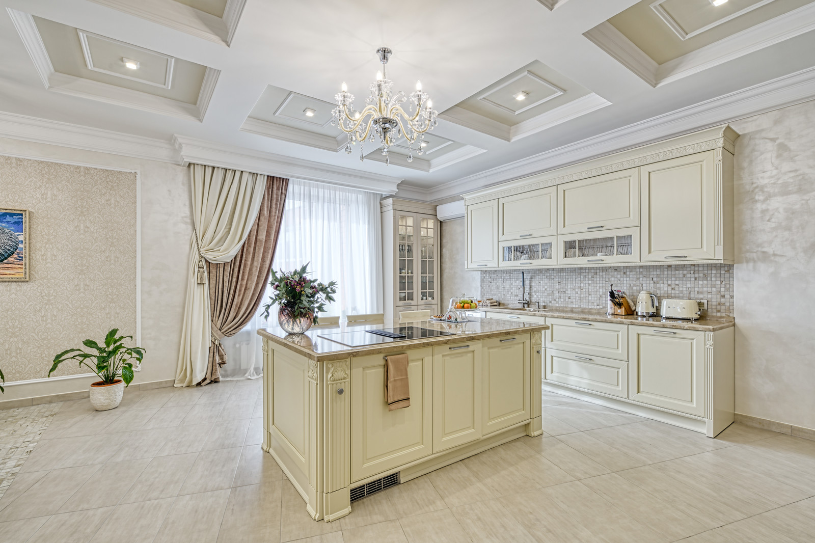 Обложка проекта: Примеры работ - Квартира в стиле современная классика