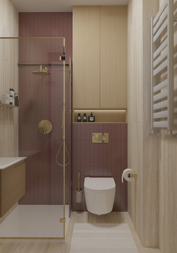 Санузлы и постирочная.