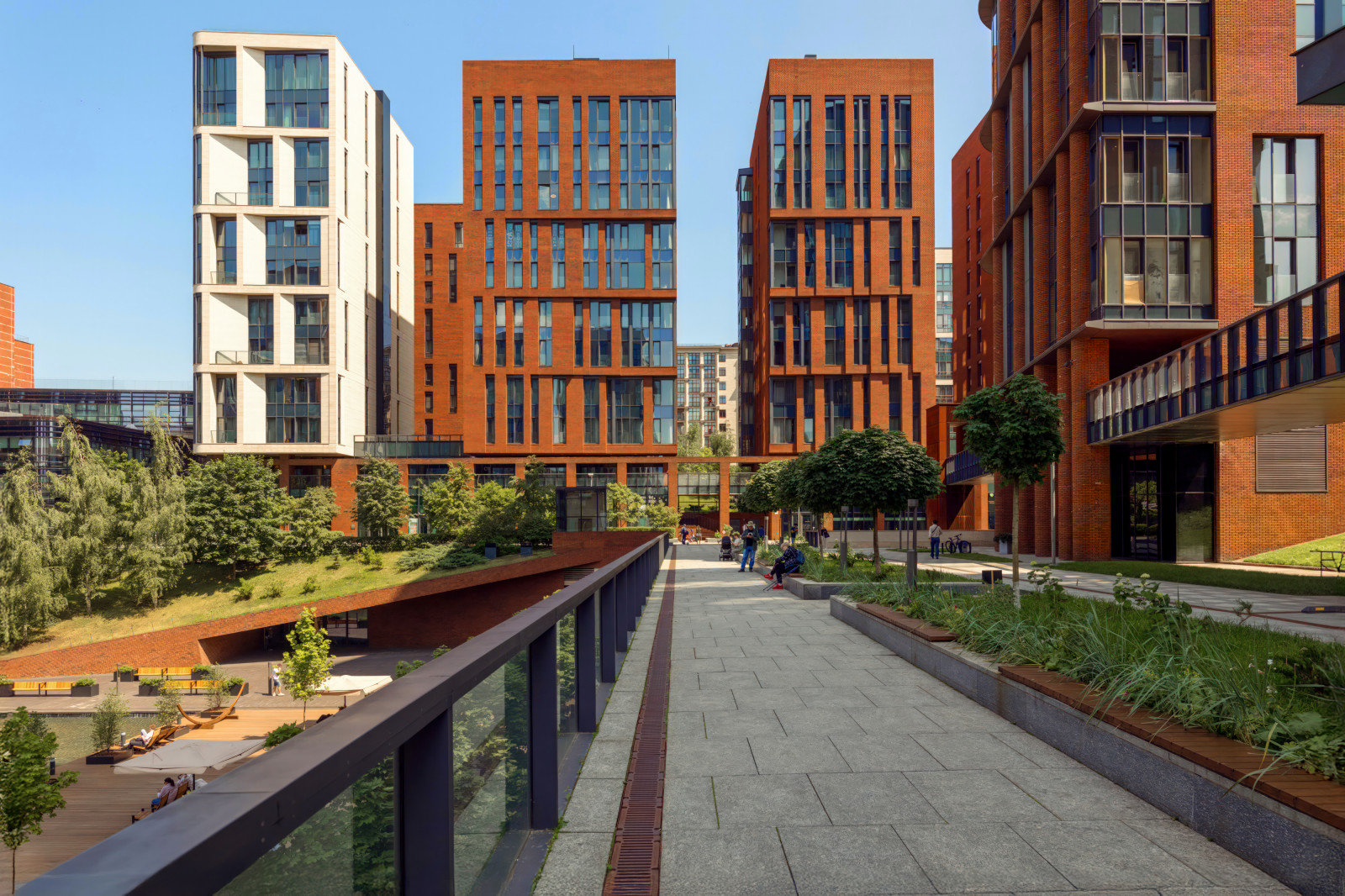 ЖК Садовые кварталы. Архитектурные фотографии