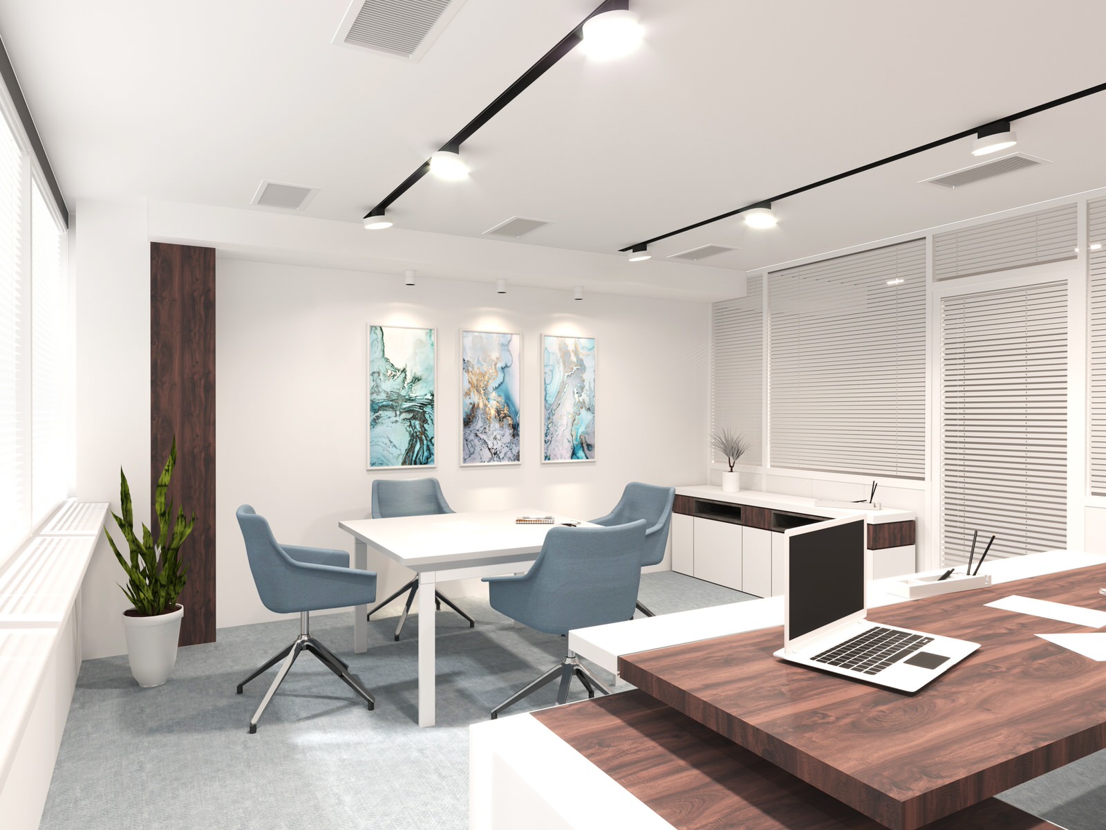 Дизайн кабинета руководителя в современном стиле