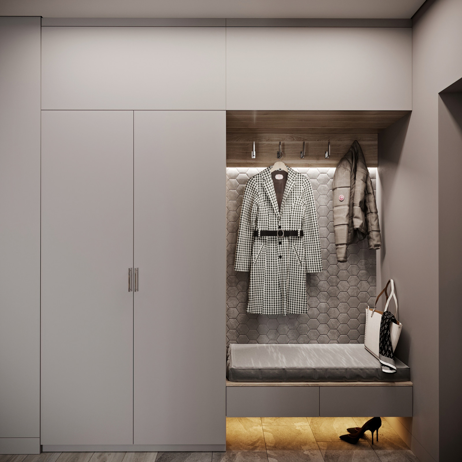 Дизайн квартиры в ЖК "Сердце Каспия"