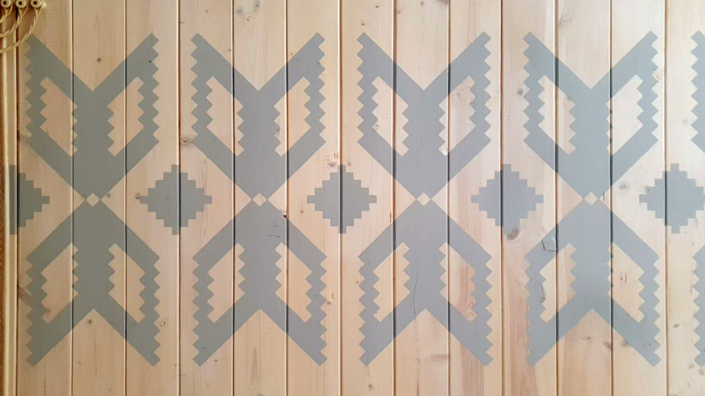 Роспись в загородном доме