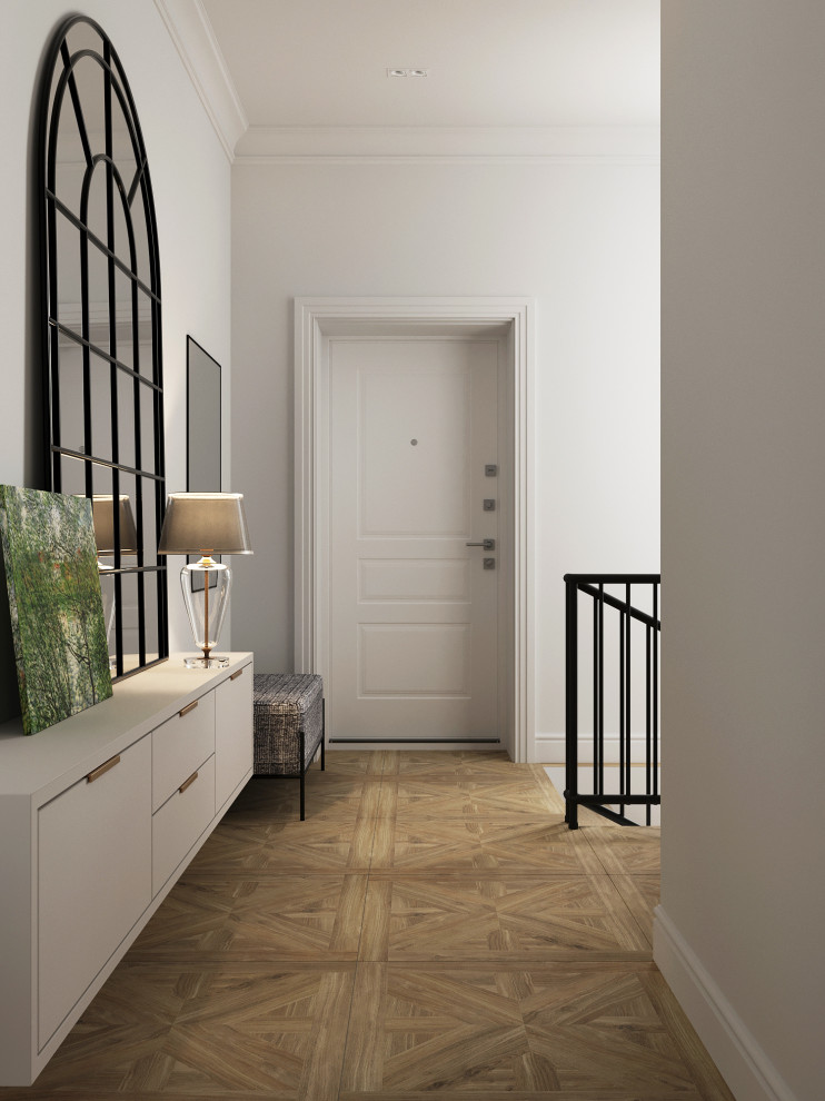 Дом с арочными окнами