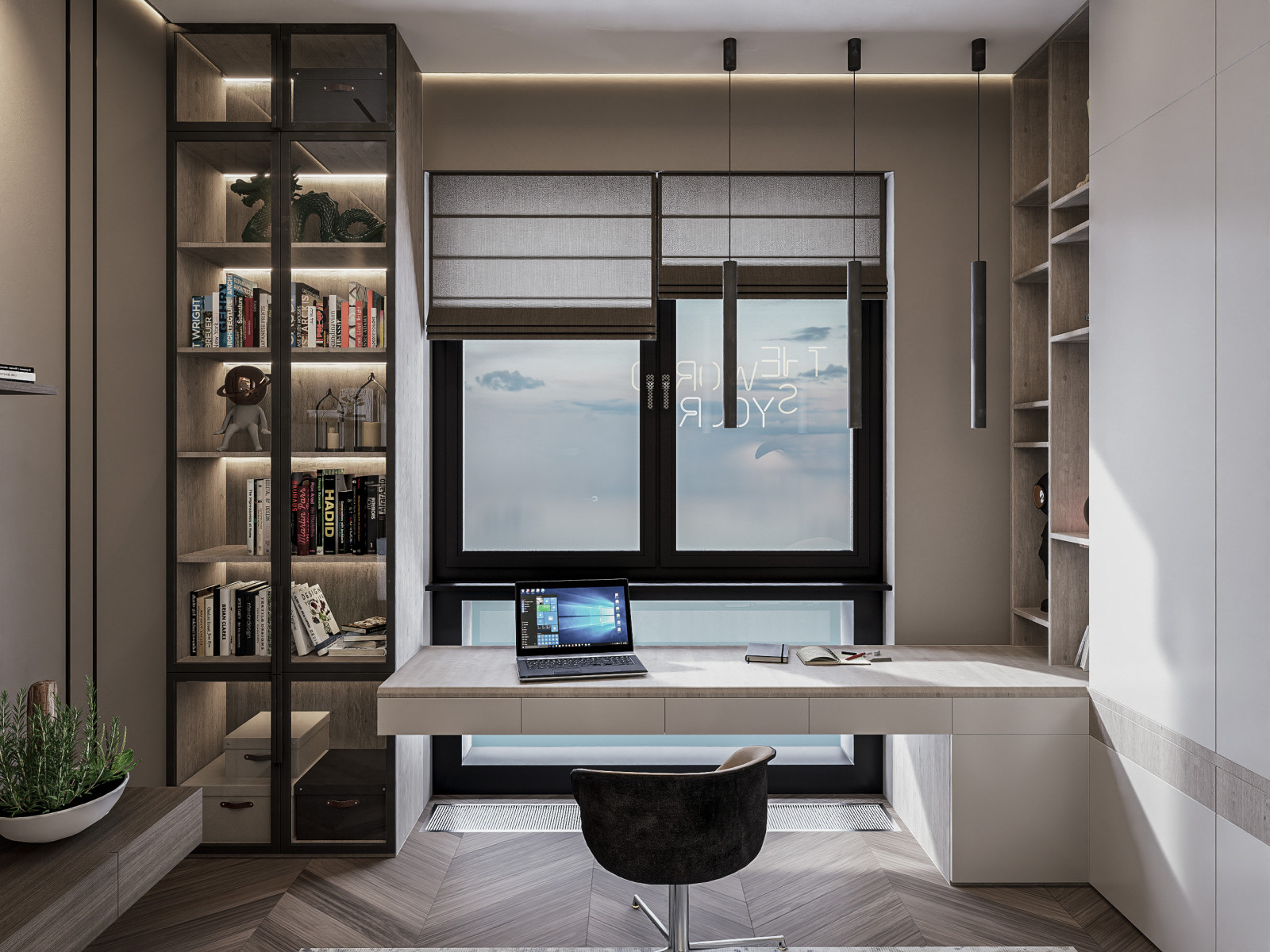 Дизайн-проект четырехкомнатной квартиры 99 м²