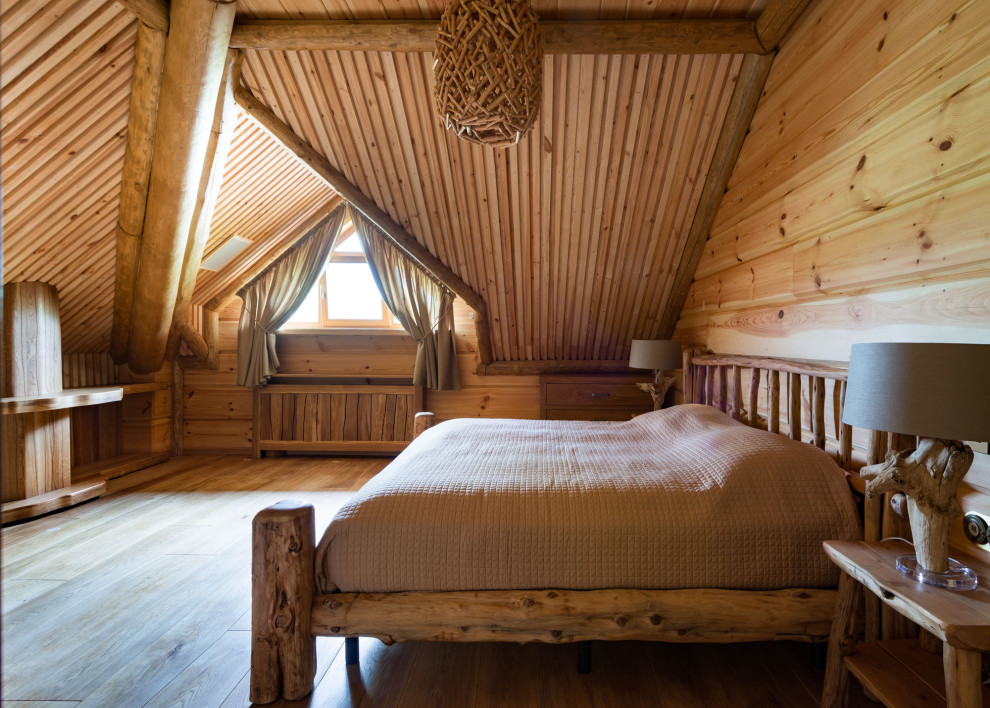 Дом в рустикальном стиле