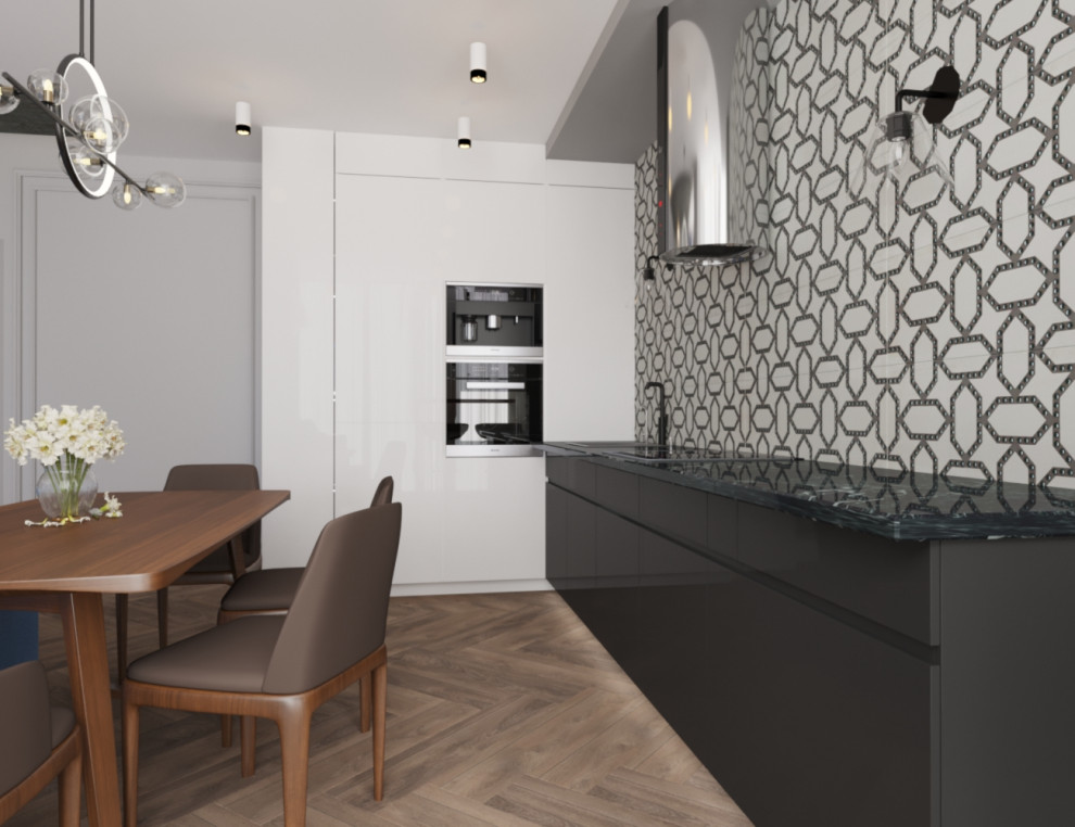 Кухня-гостиная ЖК Успенский