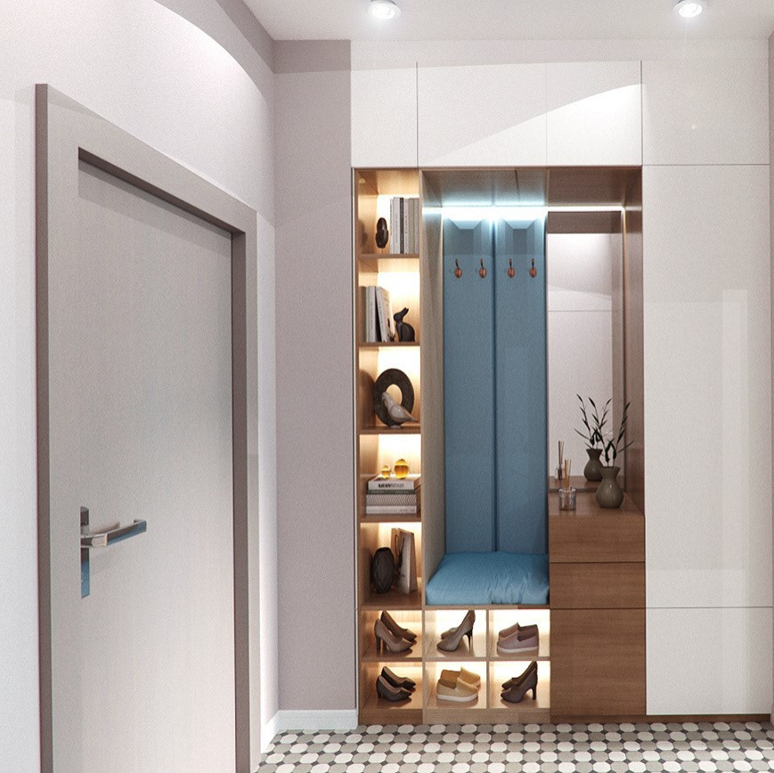 Дизайн-проект квартиры ЖК Филиград 60м2 (Современный Стиль)