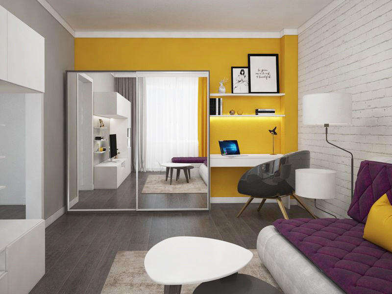 Эскизное оформление пространства "Белые Росы" г. Красноярск