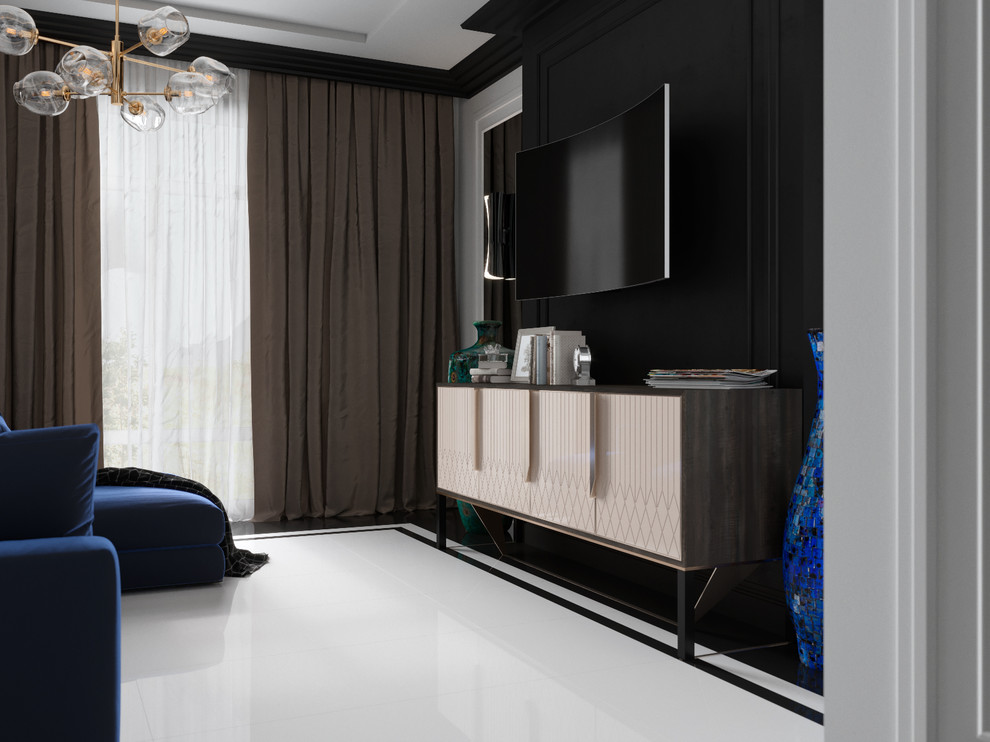 Дизайн проект таунхауса в Мегаполис Парке