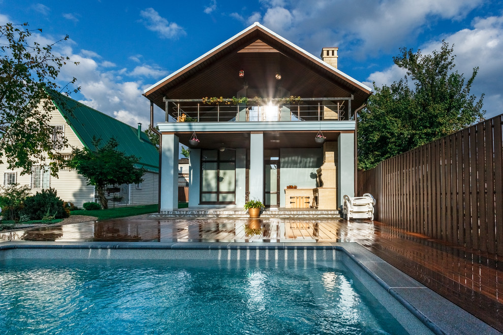 Бассейн на даче