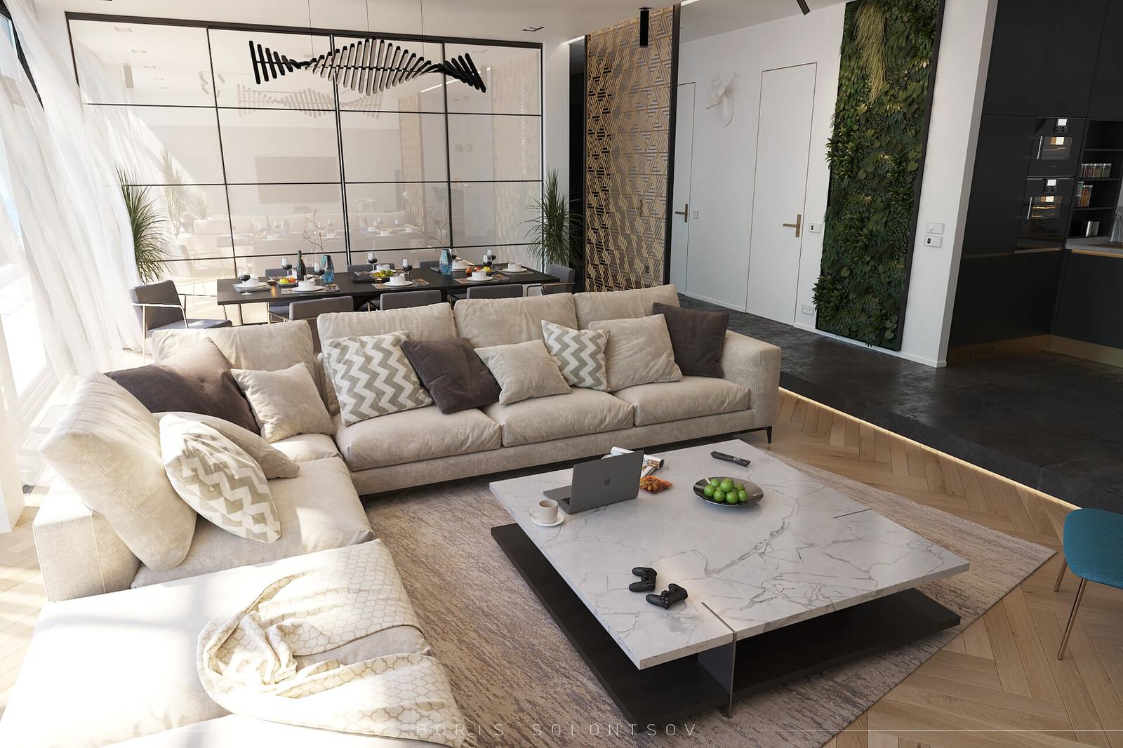 Проект клубной квартиры для города Сочи