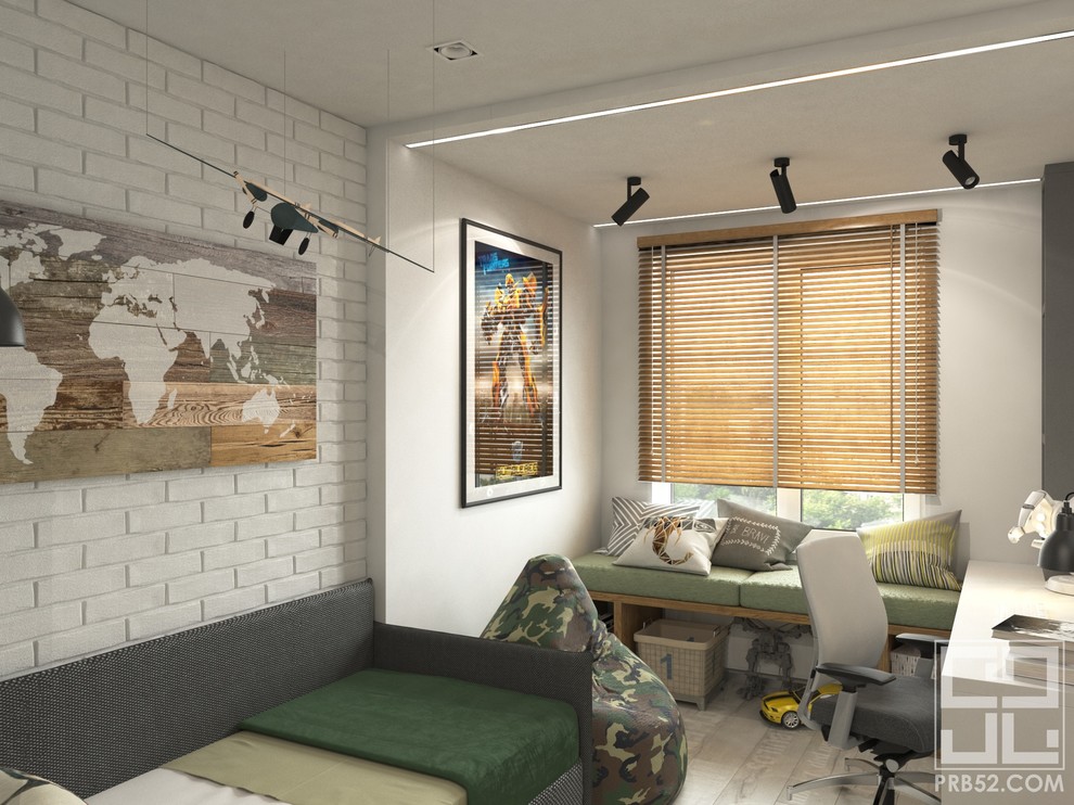 Проект интерьера квартиры в ЖК "Каскад"