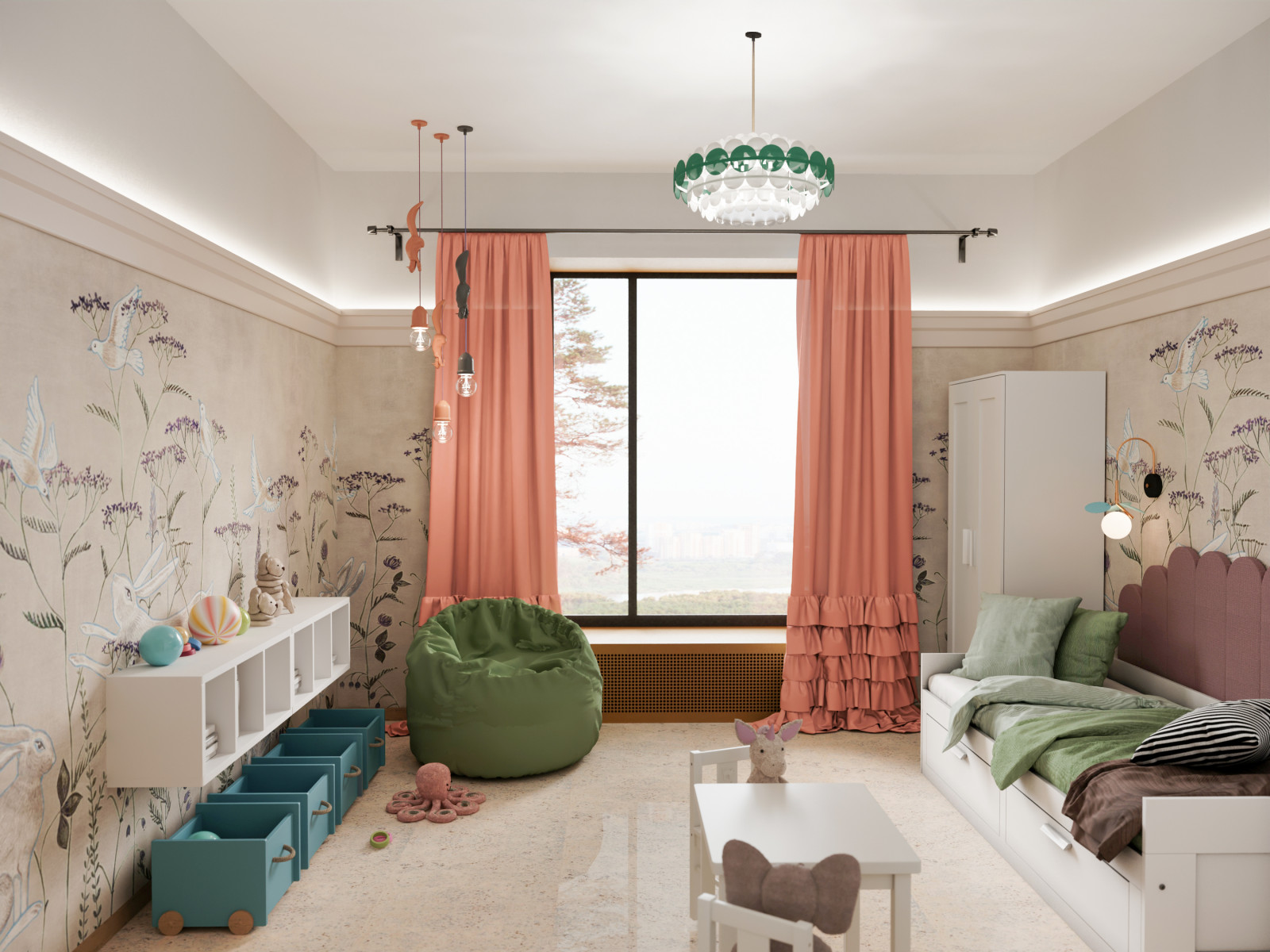 Комната девочки