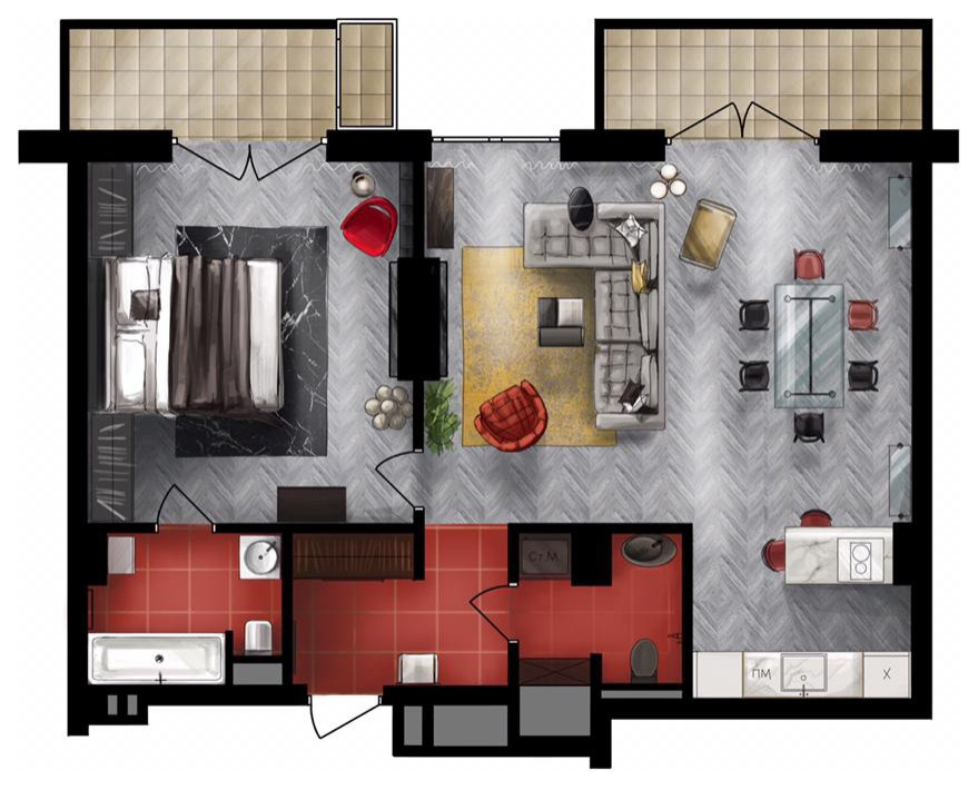 Обложка проекта: «Гранд Элеганс», конкурсный проект. ЖК Гранд Империал