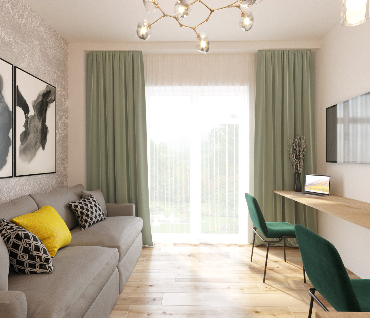 Дизайн интерьера студии