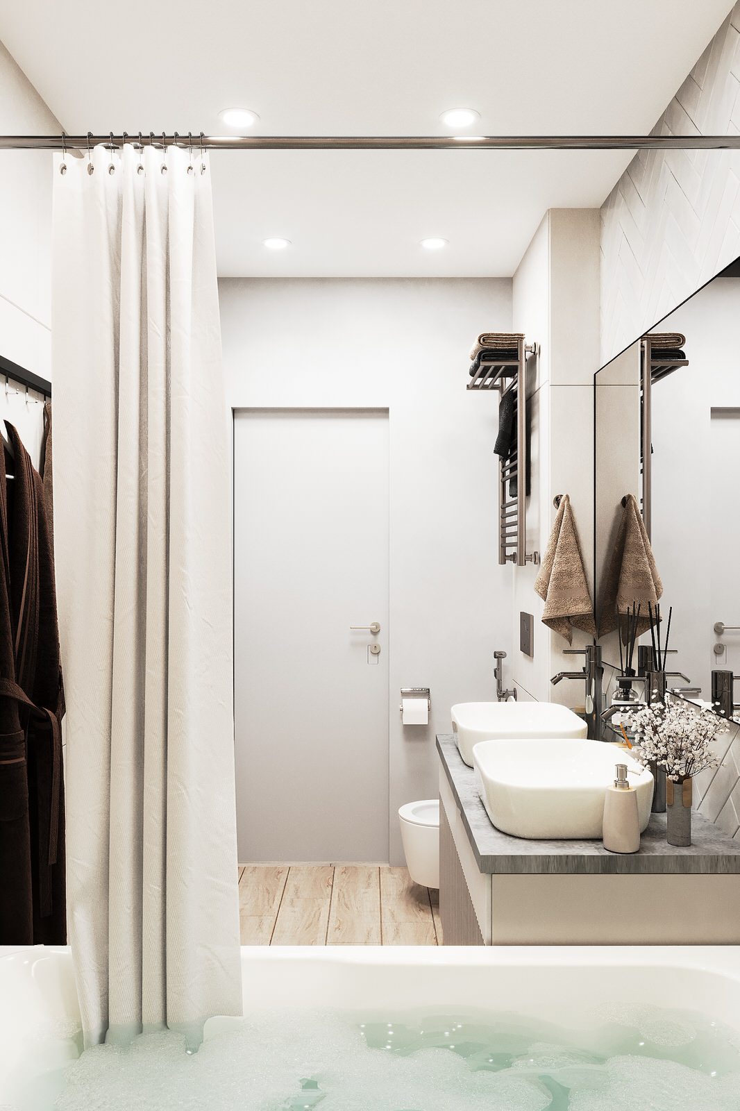 87,5 кв.м трехкомнатная квартира ЖК Русский Авангард