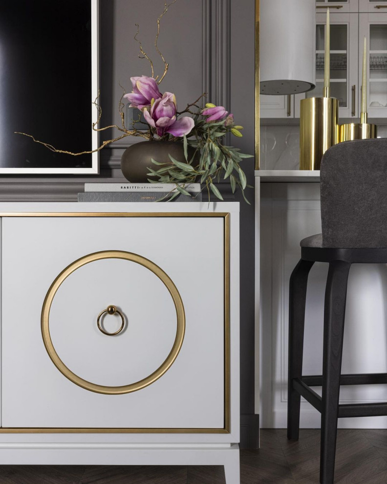 Интерьер квартиры в ЖК "Ольховский парк" по проекту Шабалина Александра