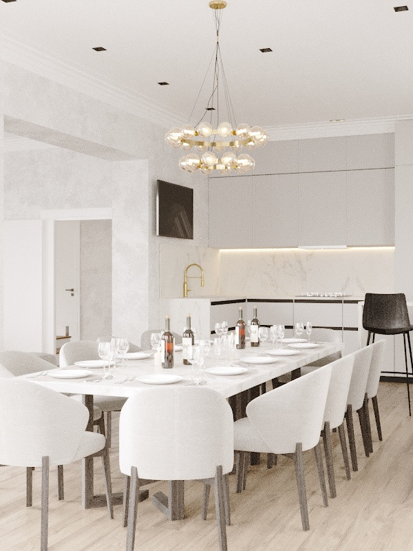 Современная классика в пастельных тонах