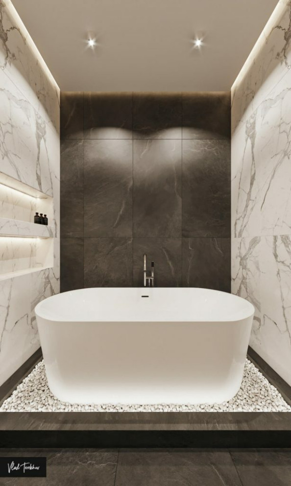 Квартира в современном стиле. ЖК На Московской.