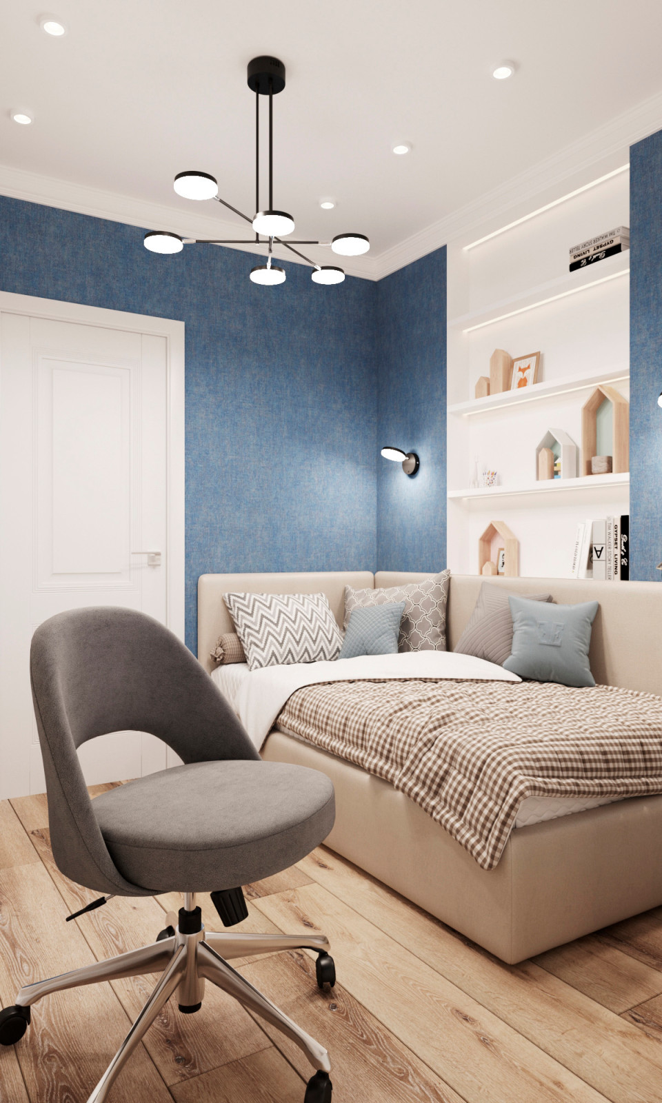 Неоклассика, дом для молодой семьи