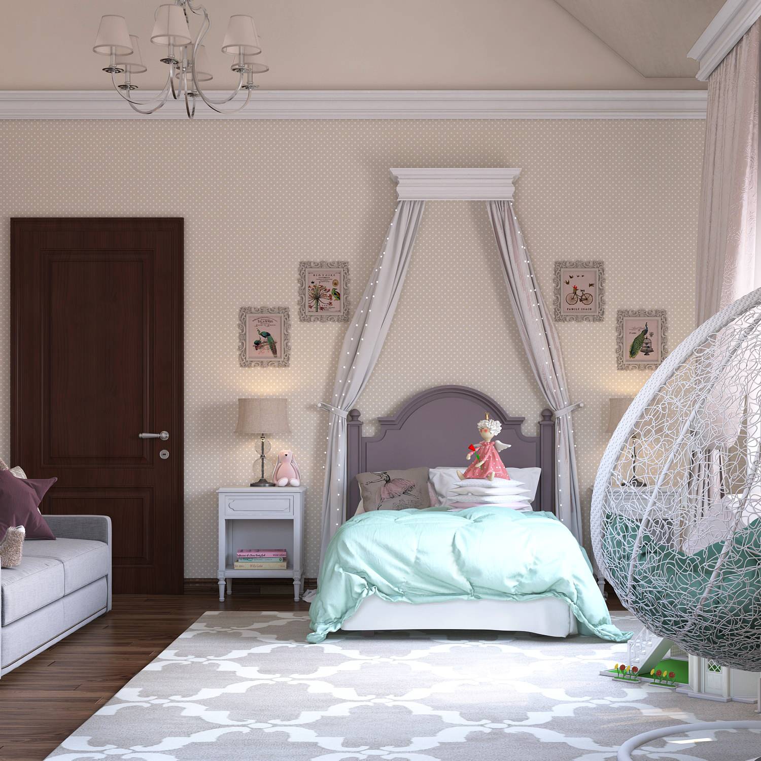 Визуализация детских комнат