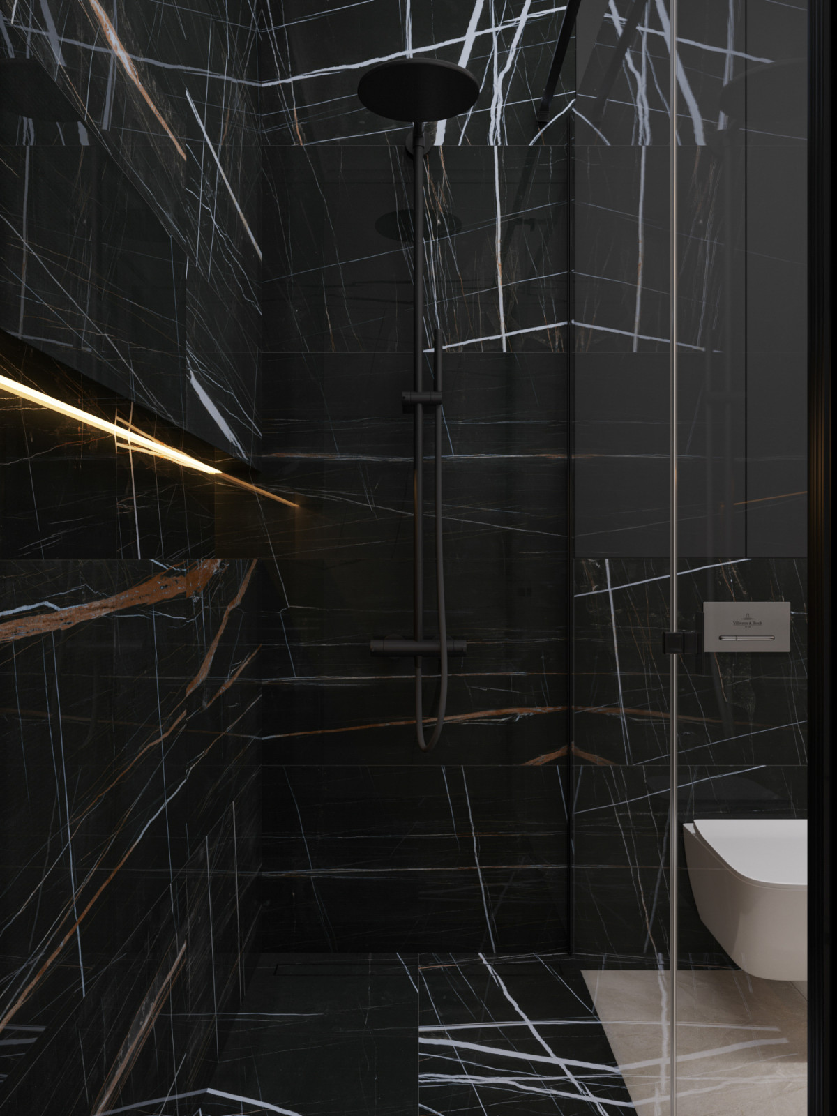 Интерьер квартиры-студии в ЖК Сосновка