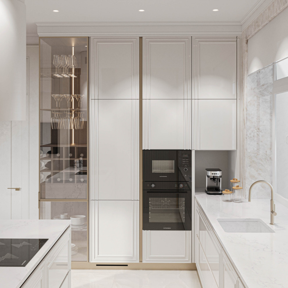 Дом в стиле неоклассика 260 м2