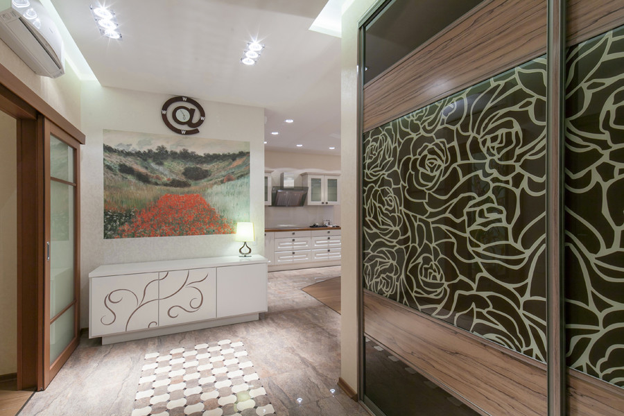 В мягких красках