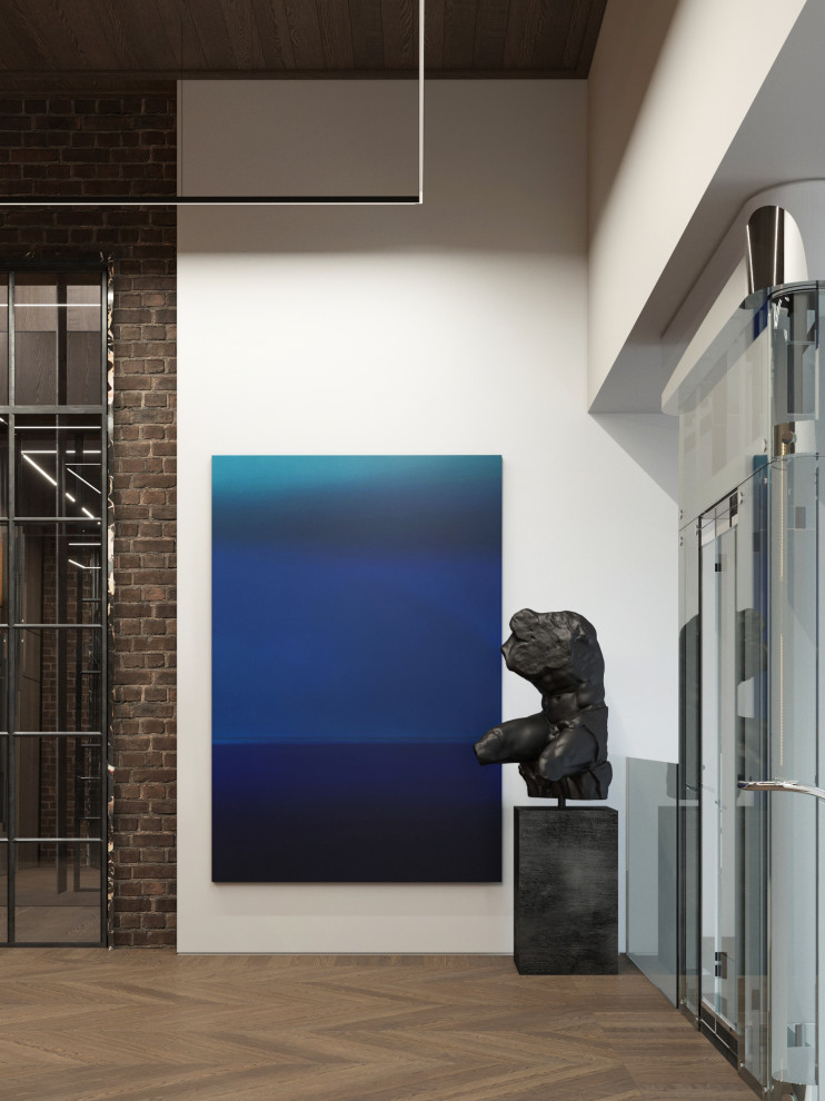 Мансарда частного жилого дома.