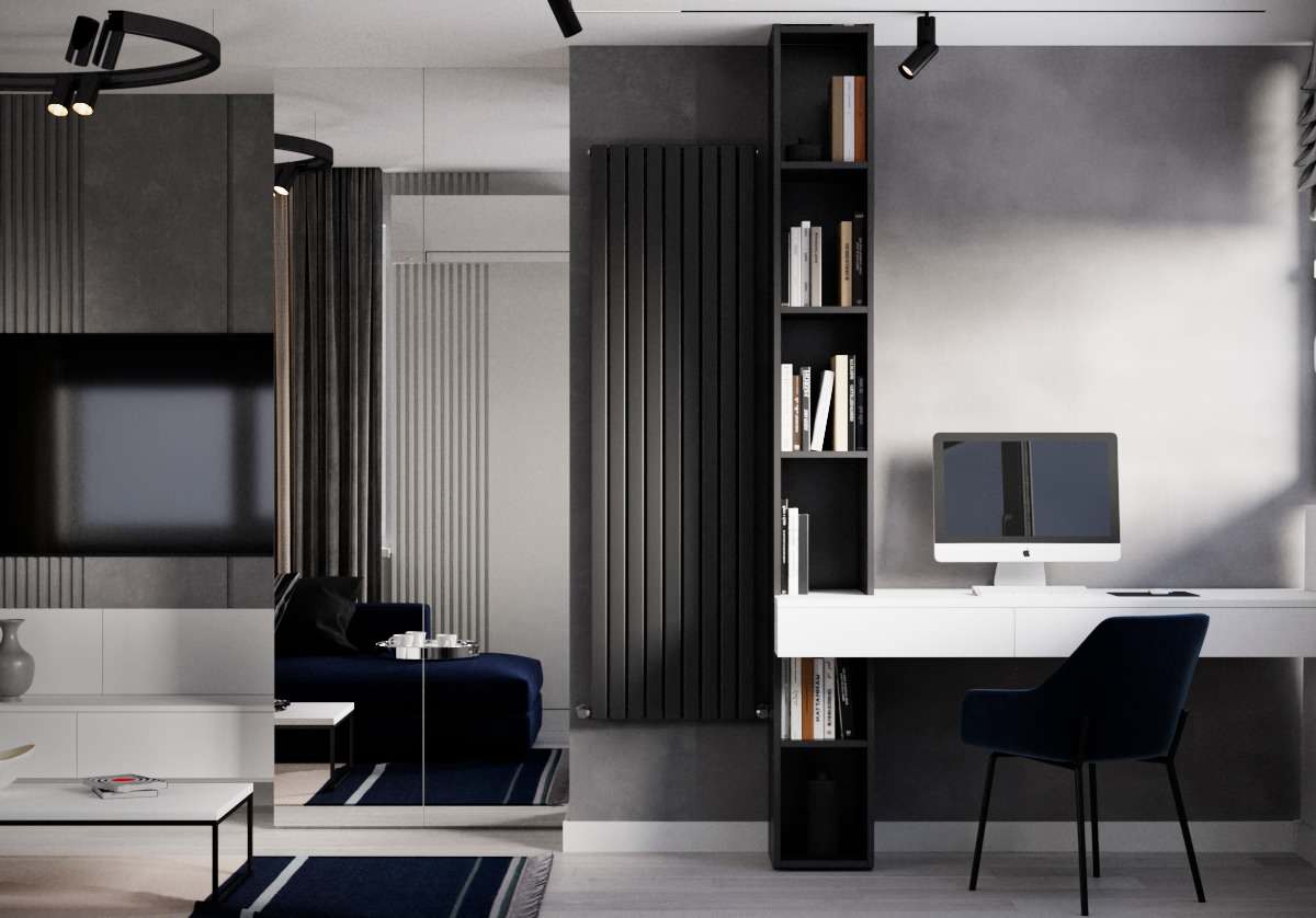 Обложка проекта: Дизайн интерьера в серых тонах