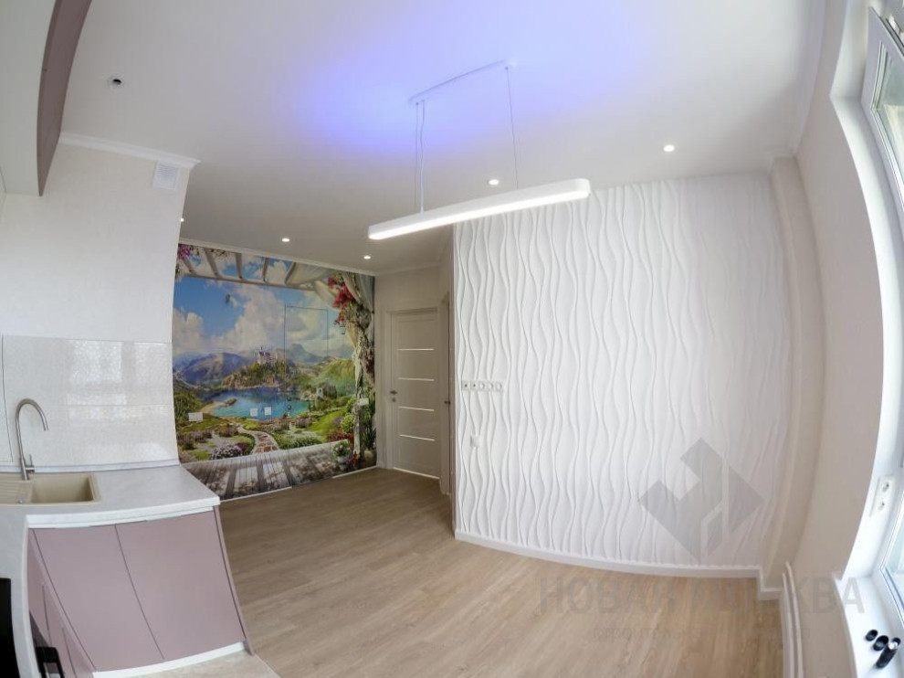 Ремонт двухкомнатной квартиры 55 кв.м в ЖК «Бунинские луга»