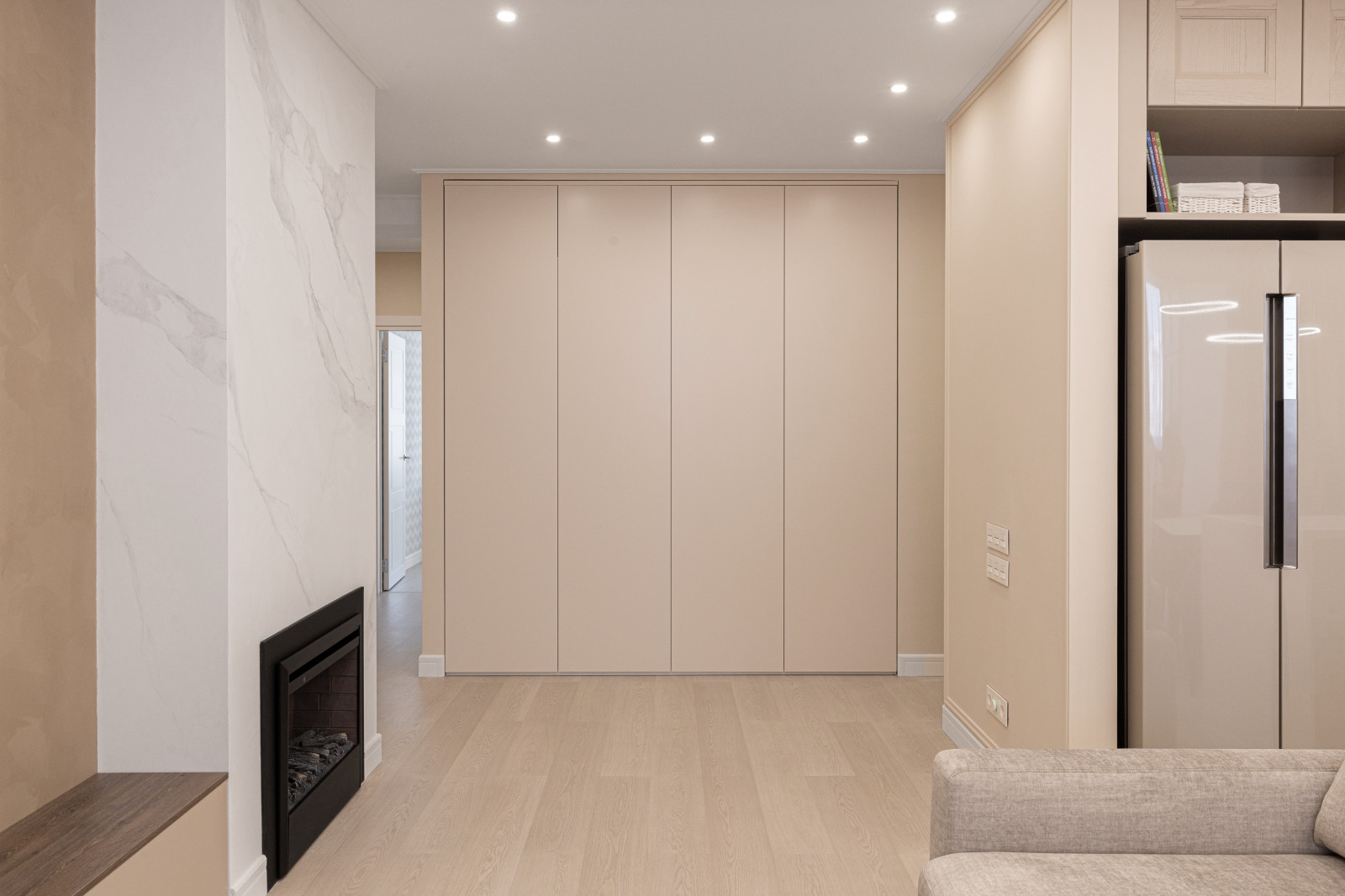 Реализованный дизайн-проект квартиры 4+ г.Тюмень