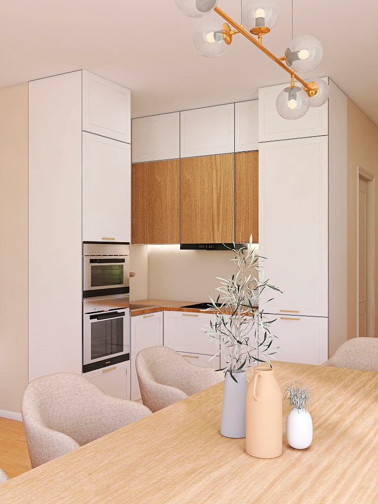 Кухня-гостиная в бане