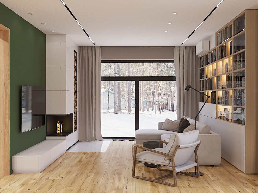 Проект загородного дома для молодой семьи