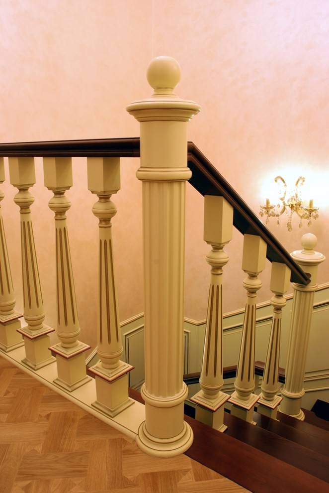 Облицовка бетонной лестницы