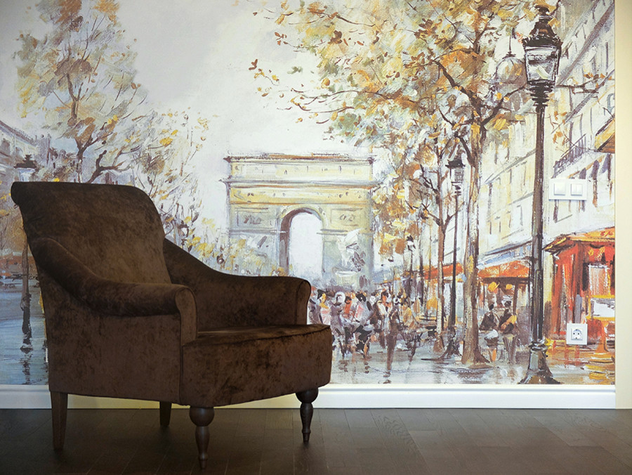 Интерьер квартиры в стиле эклектика