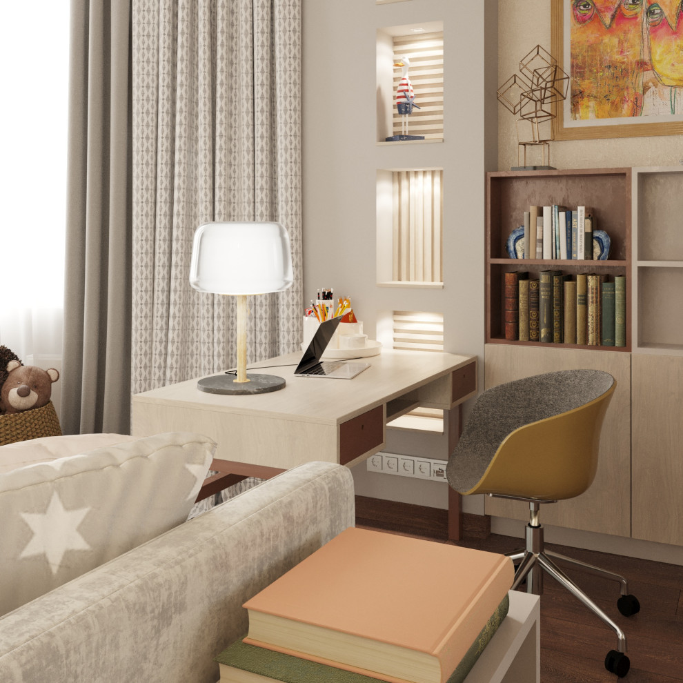 КВАРТИРА В СВЕТЛЫХ ТОНАХ