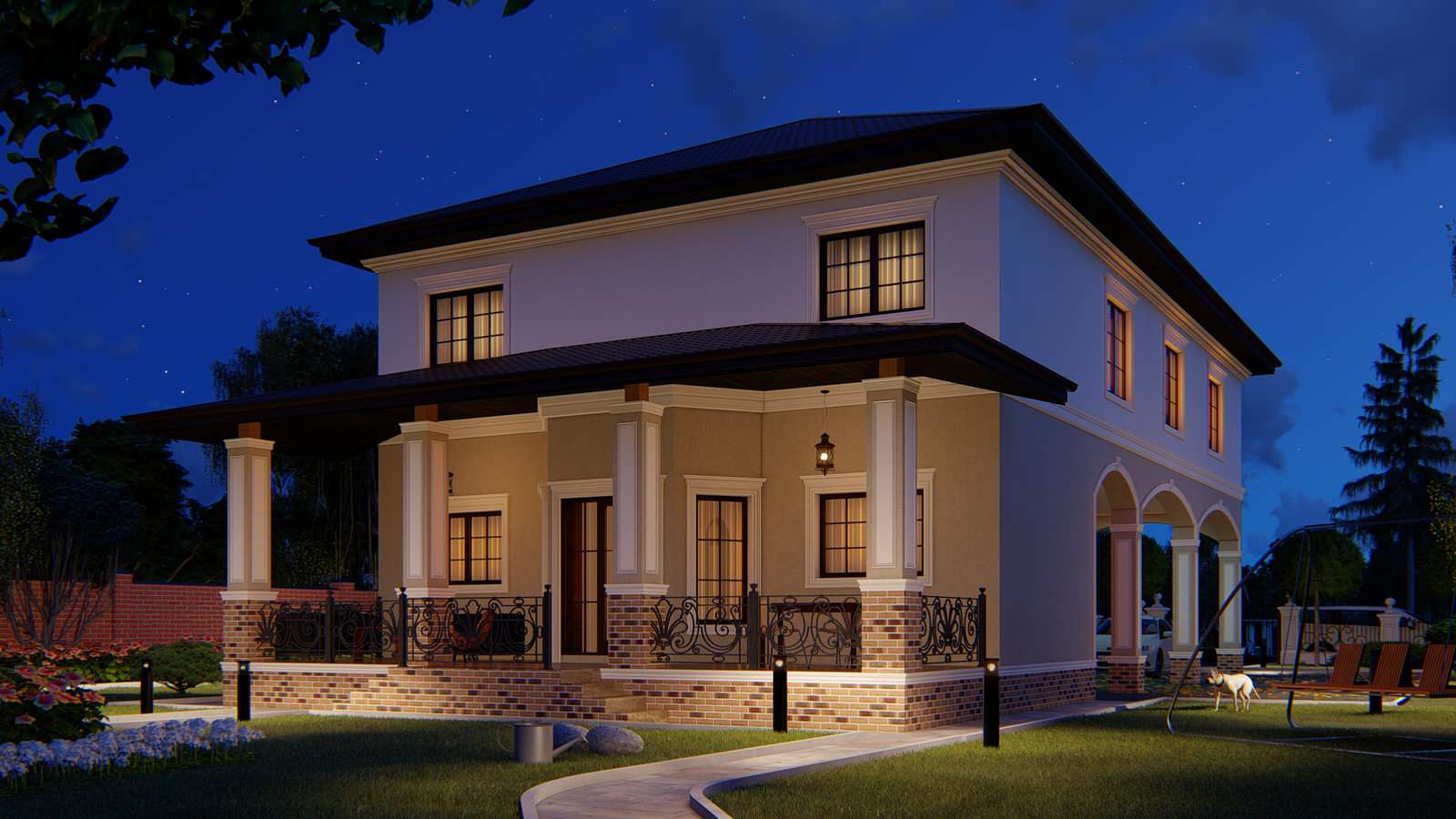 ДОМ - УСАДЬБА + МАСТЕРСКАЯ