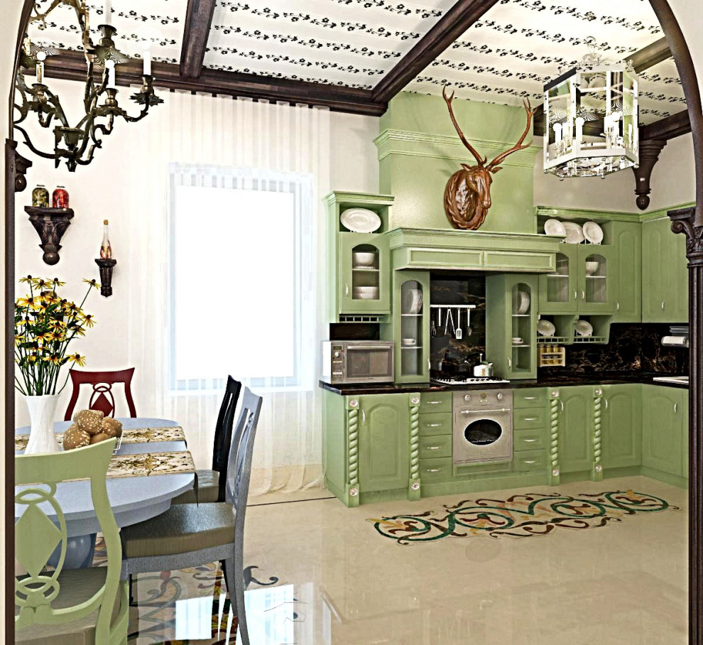 Обложка проекта: Кухни, столовые.