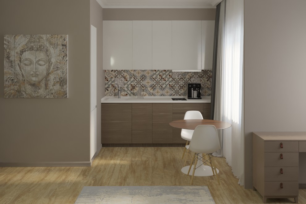 Интерьер квартиры "Голова Будды"