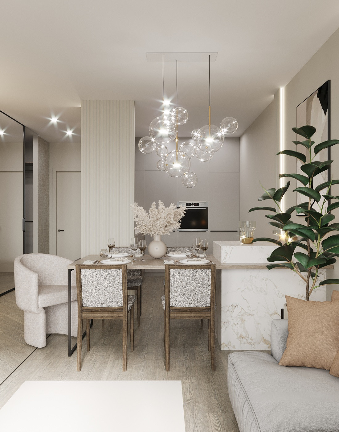 Обложка проекта: квартира для молодой семьи