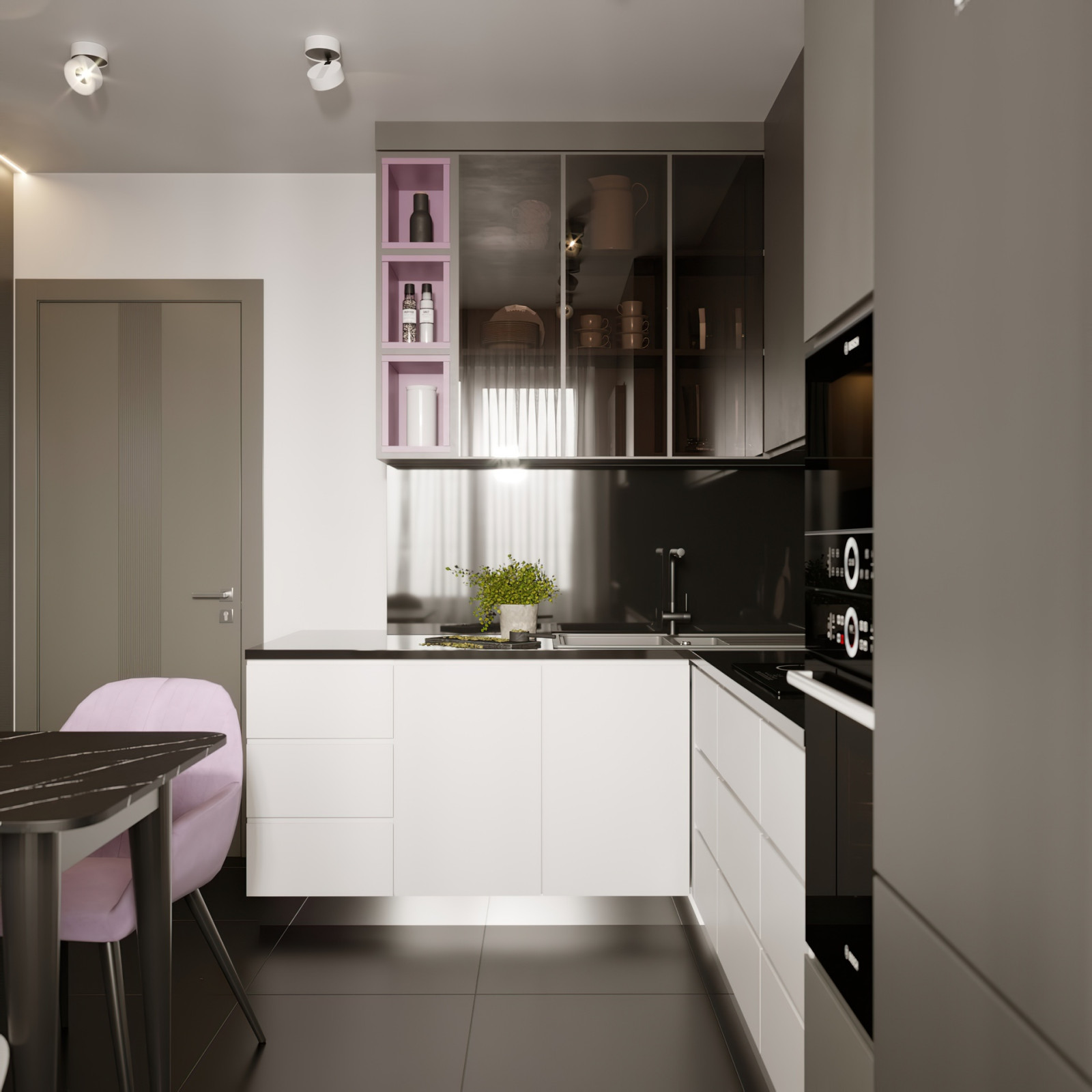 Проект Лаванда | Квартира 77 м2 Домодедово