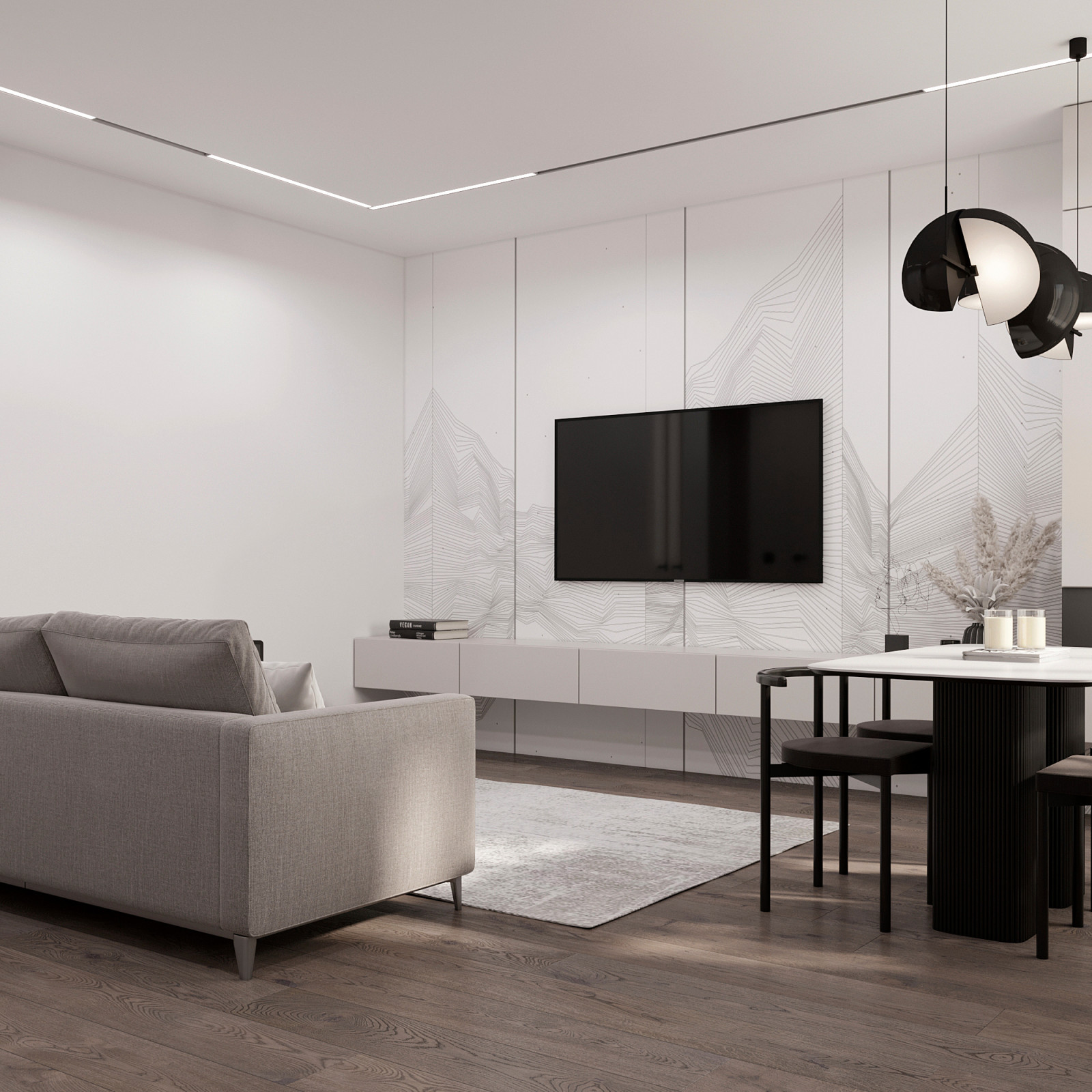 Дизайн-проект жилого дома в ЖК «Финист» 97.7 кв.м