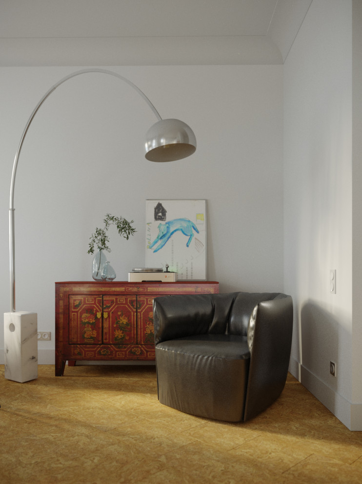 Кухня-столовая в стиле ретро