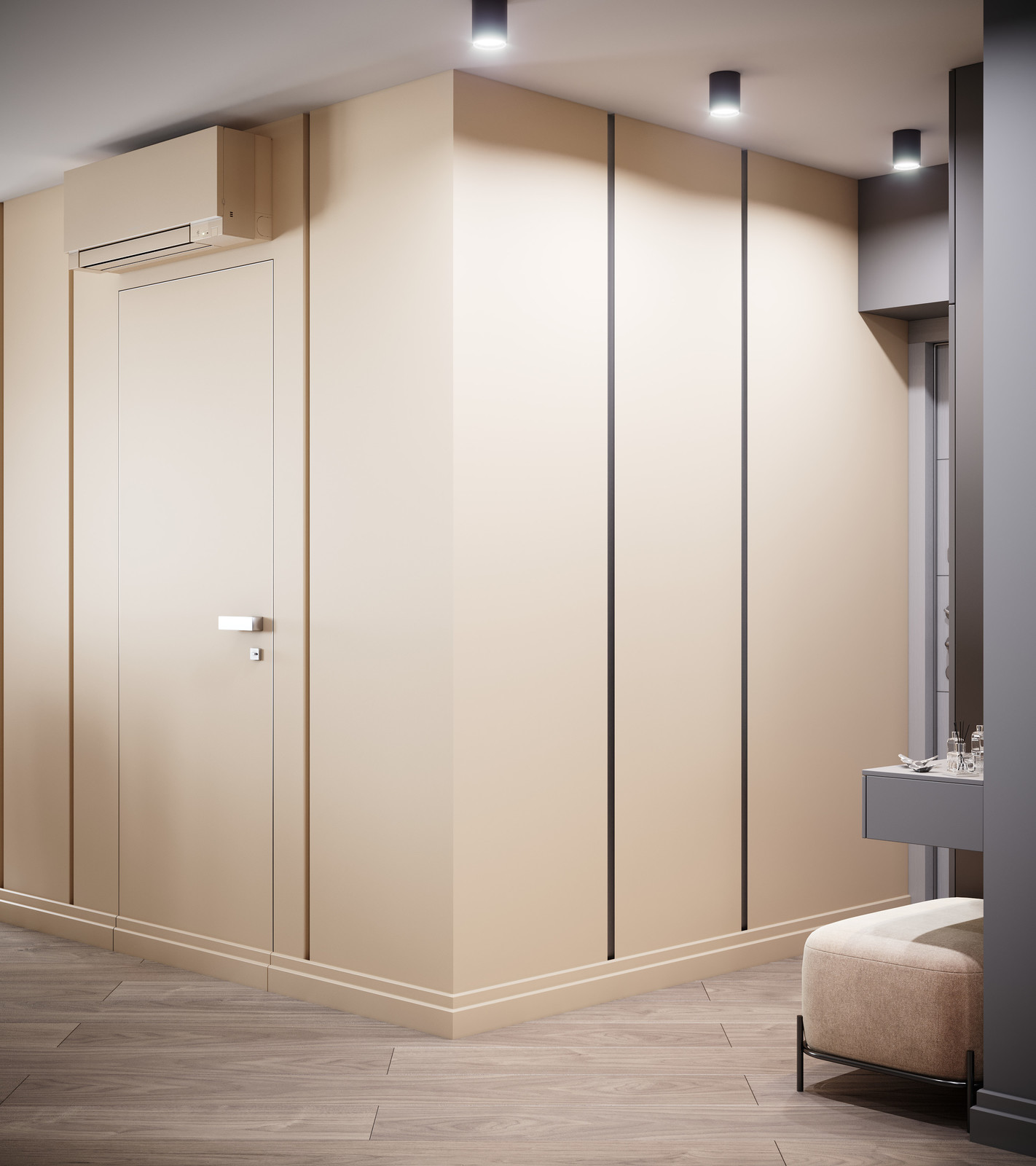 Дизайн квартиры 66,5кв.м. в современном стиле