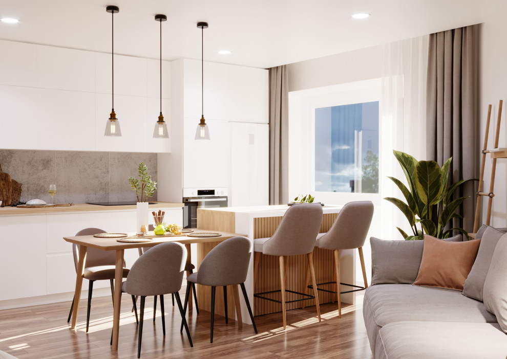 Кухня в скандинавском стиле